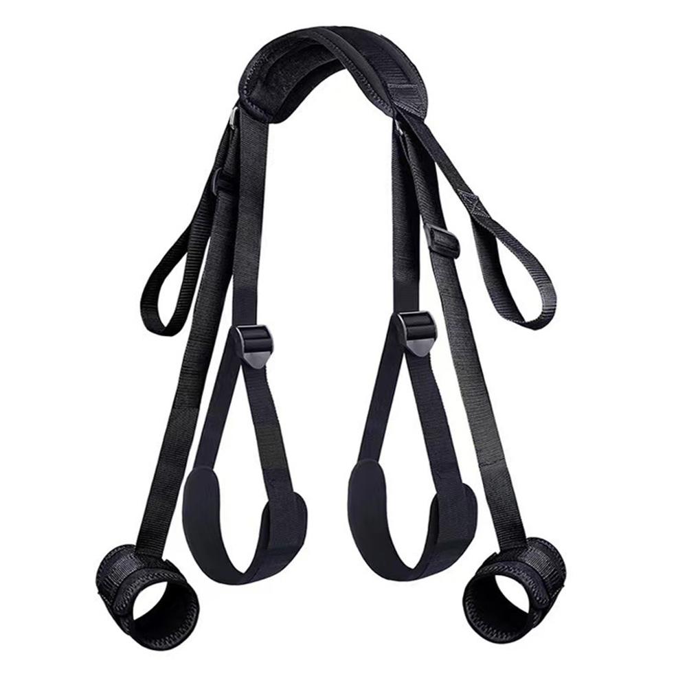 BDSM Sex Handcuffs Restraints Open Leg Ankle Cuffs SM Bondage Harness Bed Bandage Straps Slave Sex Toy Erotic Accessories Kits