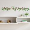 Bird Vine Wall Stickers Sofa Background Vinyl Wall Art DIY Home Decoration Living Room Decal Mural PVC Removable