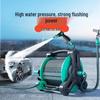 High-Pressure Car Wash Spray Head with Brush & Soft Hose