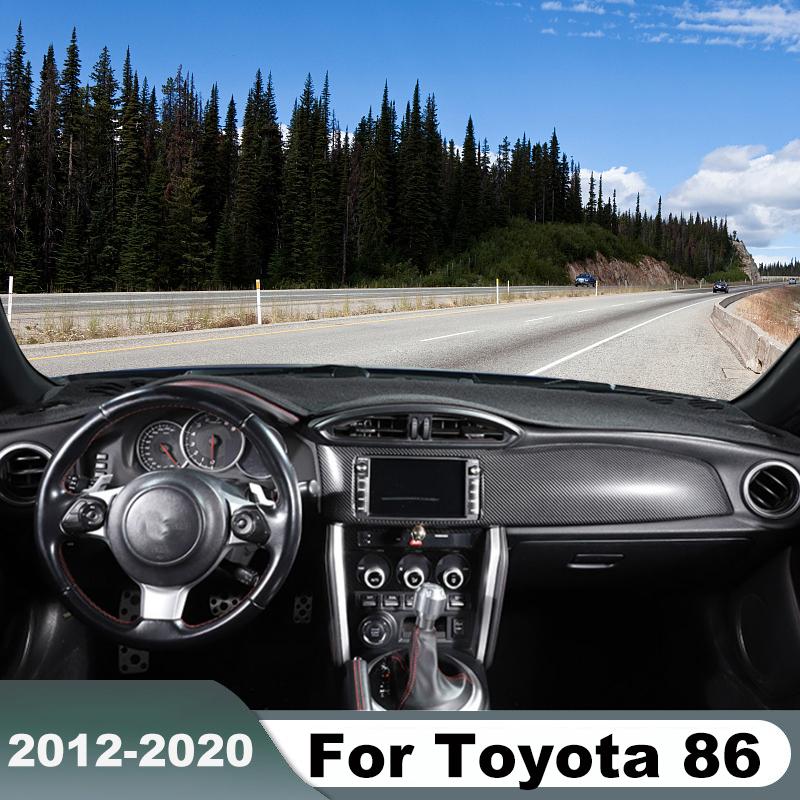 For Toyota 86 GT86 FT86 Scion FR-S 2012 2013 2014 2015 2016 2017 2018 Car Dashboard Cover Avoid Light Pads Carpets