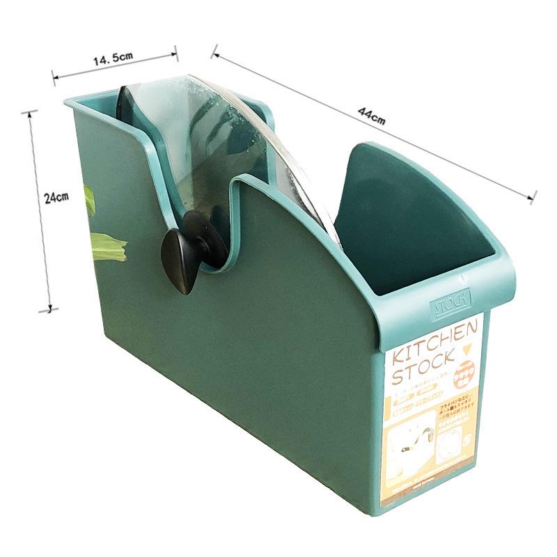 

Кухонный органайзер для шкафа, коробка для хранения, шкаф, полки для крышек кастрюль, дом, роликовая стойка для хранения, коробка для хранения, артефакт для кухонного шкафа