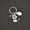 Customized Metal Keychain, Personalized , House Button, Car Keychain