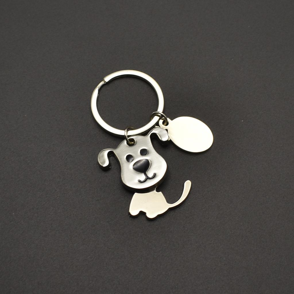 Customized Metal Keychain, Personalized , House Button, Car Keychain