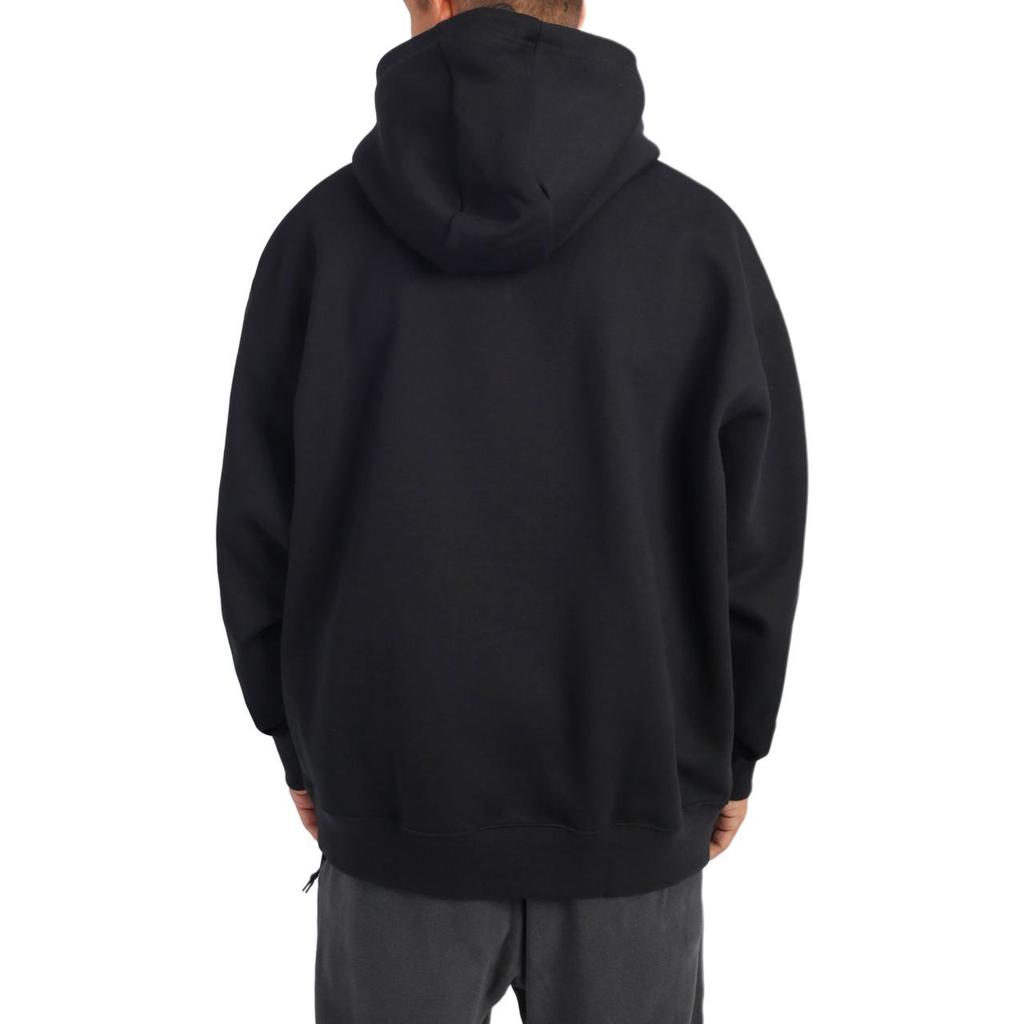 Nike Solid Color Logo Pocket Pullover Hoodie Men Hoodies Black DZ3392-010
