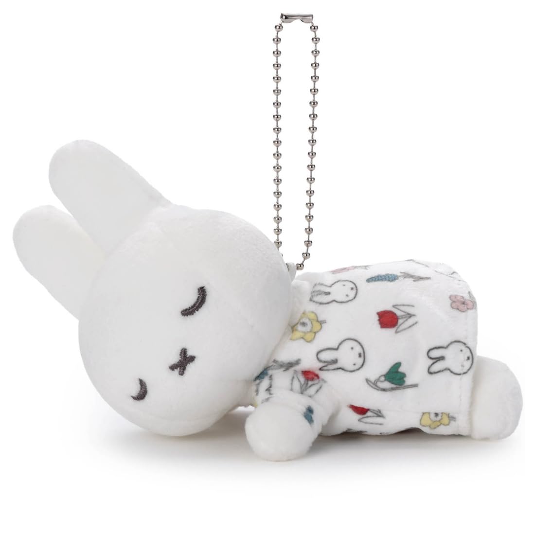 Takara Tomy Arts Bruna Miffy Bloom Sleeping Friend Ball Chain Mascot Miffy 12cm (TAKARATOMY A.R.T.S) Width Approx.