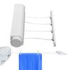 Clothes Hanger Rope Retractable Outdoor Towel Line Flexible Clothesline String Multi-functional Laundry Hangers for Supplies