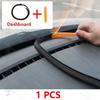 For 2024-2025 Ora Good Cat GT Car Door Seal Strip Rubber Double Layer Sealing Protector Soundproof Dustproof Seal Strip 12PCS