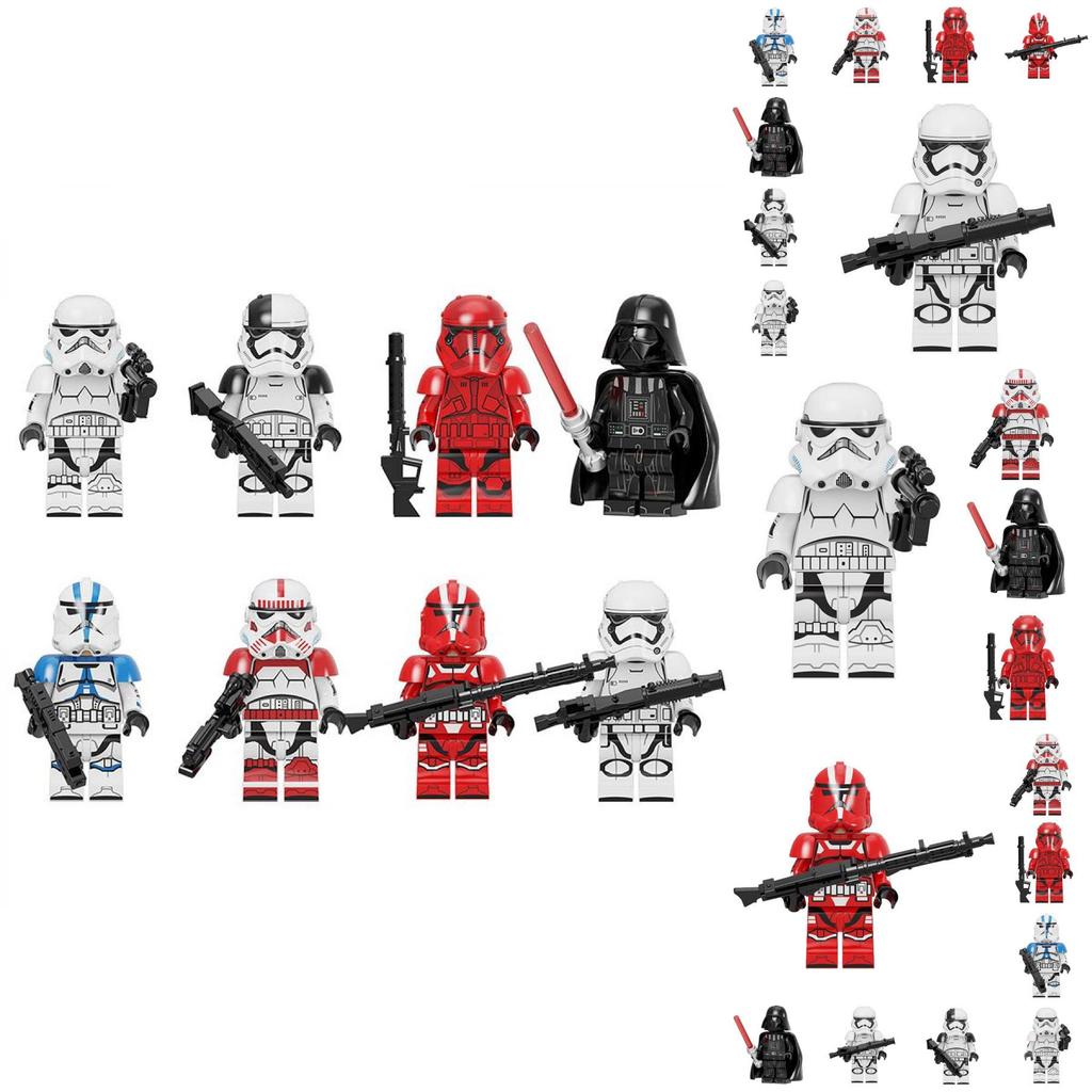 Star Wars Minifigure Building Blocks Unleash Your Imagination With These High-quality Blocks!