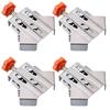 90 Degree Right Angle Clamp 1/2/4Pcs Stainless Steel Carpenter Splicing Quick Clamp Locator Fixed Frame Clamp Woodworking Tools