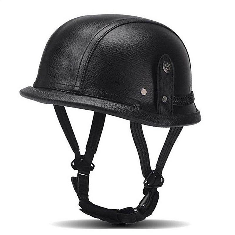 German Helmet Motorcycle Half Face Motorbike Helmets Motorcycle Safety Accessories Half Face Motorbike Head Protective Gear For