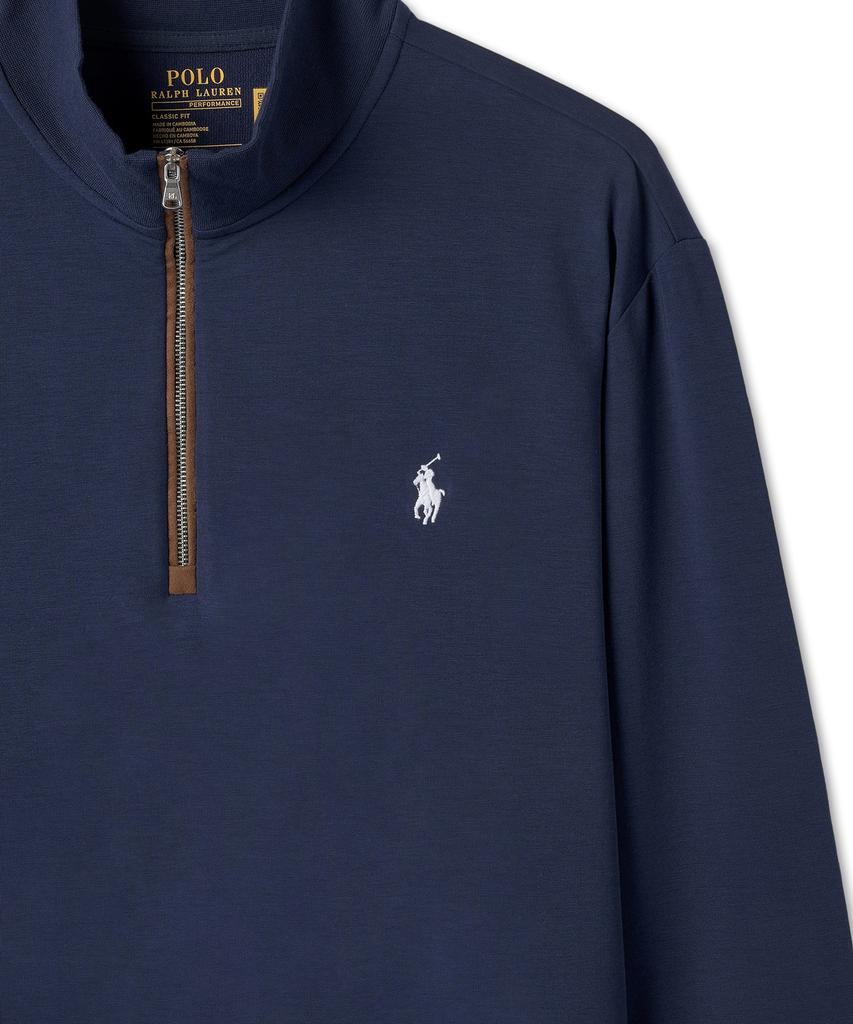 Pollolalpeulolengolpeu Classic Water-Repellent Terry Sweatshirt - Navy