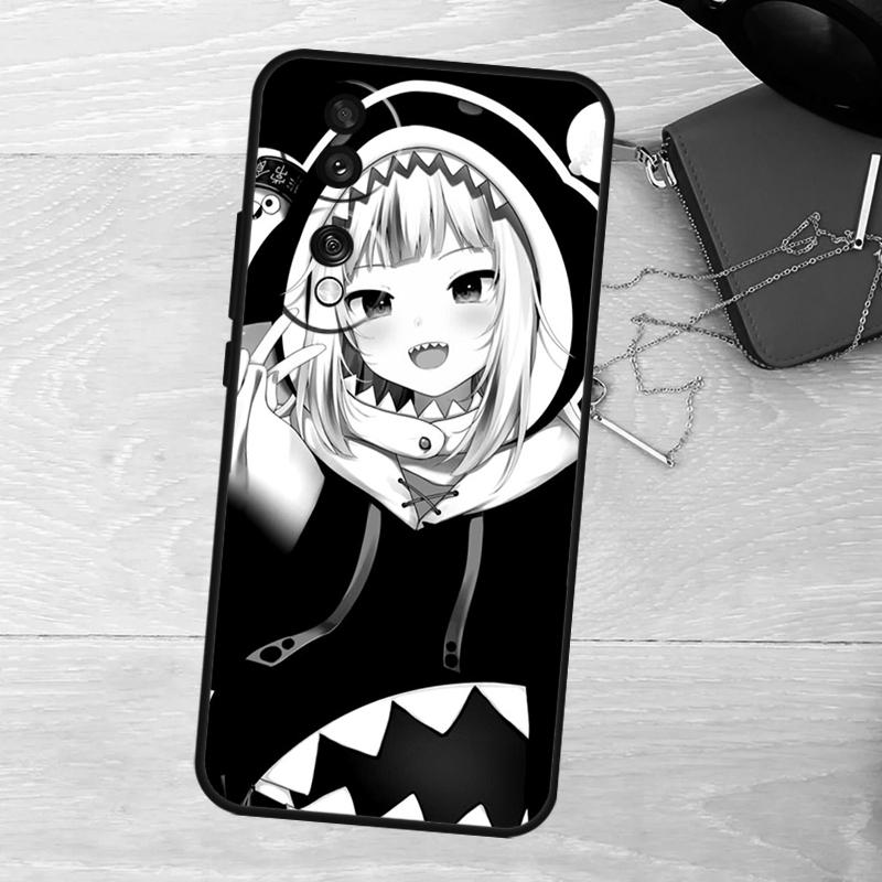 Gawr Gura Hololive Anime Case For Honor Magic 8 5 6 7 Lite X9a X9b X9c X9d X8b X8c Win RT 50 70 90 200 400 Pro Cover