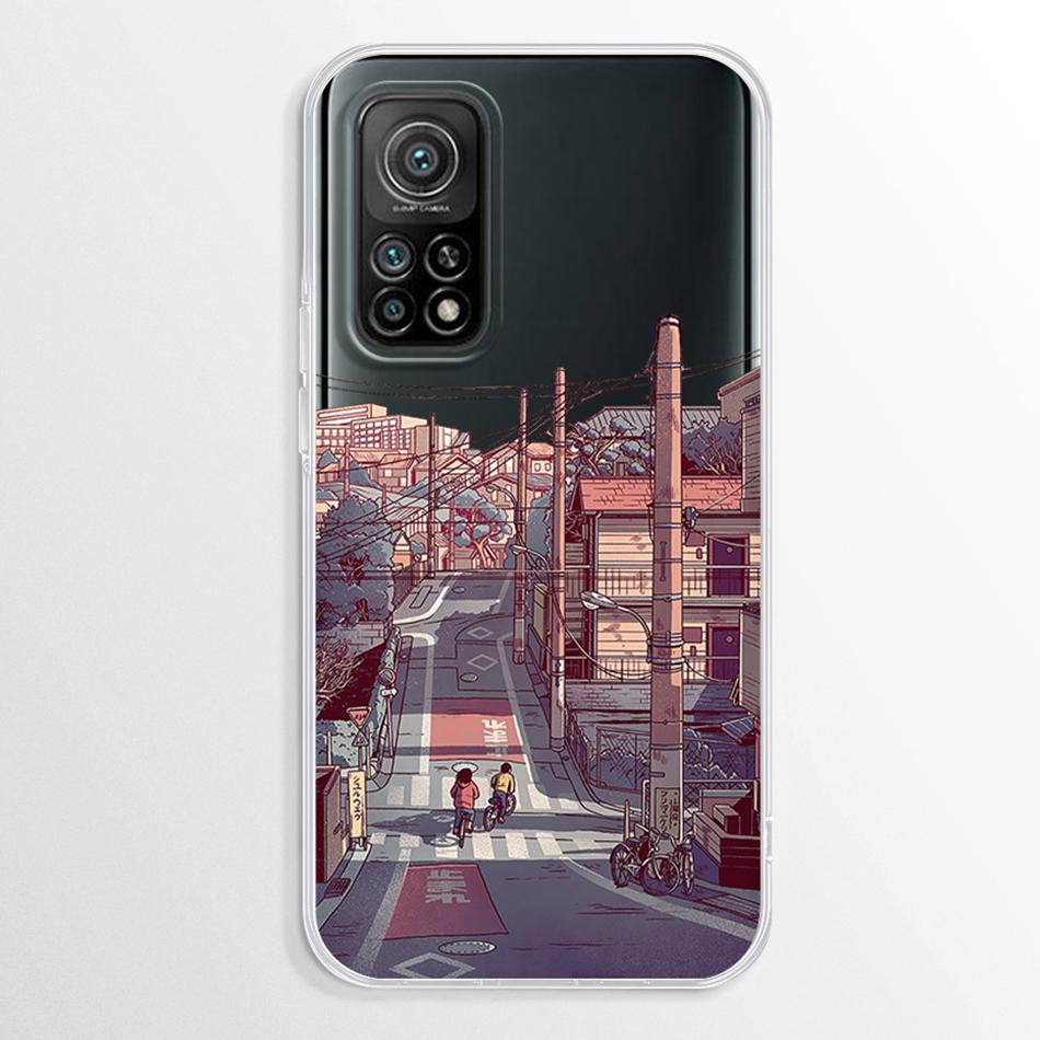 For Xiaomi Mi 10T Pro Case Clear Soft Silicone Cover For Xiaomi Mi10T Bumper Marble Phone Case For Xiaomi Mi 10T Pro 10 T Fundas