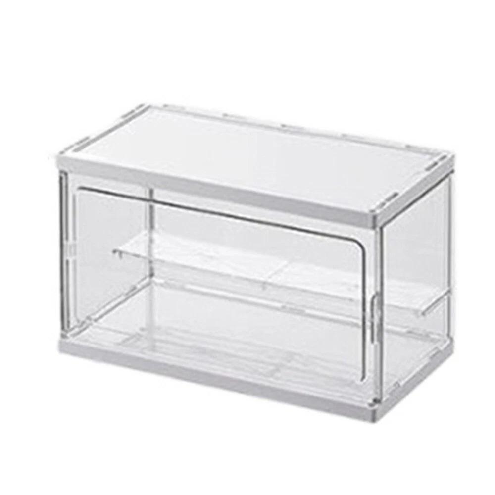 Многофункциональная прозрачная акриловая коробка для хранения парфюмерии, пылезащитная, подставка для демонстрации аниме-фигурок, большая вместимость, органайзер для косметики