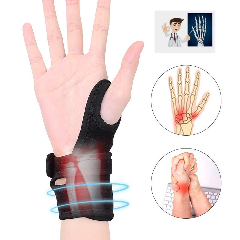 Wrap-around Sports Winding Straps Double Pressurized Fixed Wrist Guards Men's and Women's Fitness Sheaths Sweat-absorbing and Breathable Wrist Guards