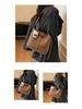 Women's High-End Retro Crossbody Bucket Bag - Autumn/Winter Versatile Fashion Shoulder Bag
