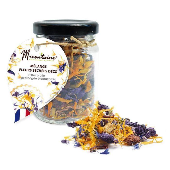 Mix of Edible Dried Flowers for Baking