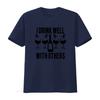 Funny Wine Lover T Shirt I Drink Well With Others Drinking Novelty s For Her Party vintage Washed Top For Everyday Wear Unisex