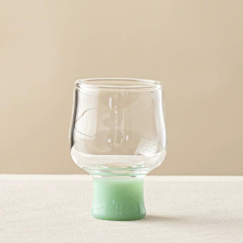 280ml Imitation Song Dynasty Green Jade Glass Teapot Household Brewing Tea Small Tea Making Pot Kung Fu Tea Set