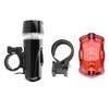 1 Set Front Back Set Bike Lamp 5 LED Bike Front Rear Light Set Riding Lights  for Mountain,Road Bike