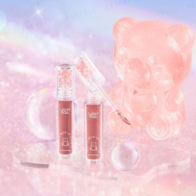 Cathy Doll - Moistful Bear Lip Glaze 03 Coral Flash
