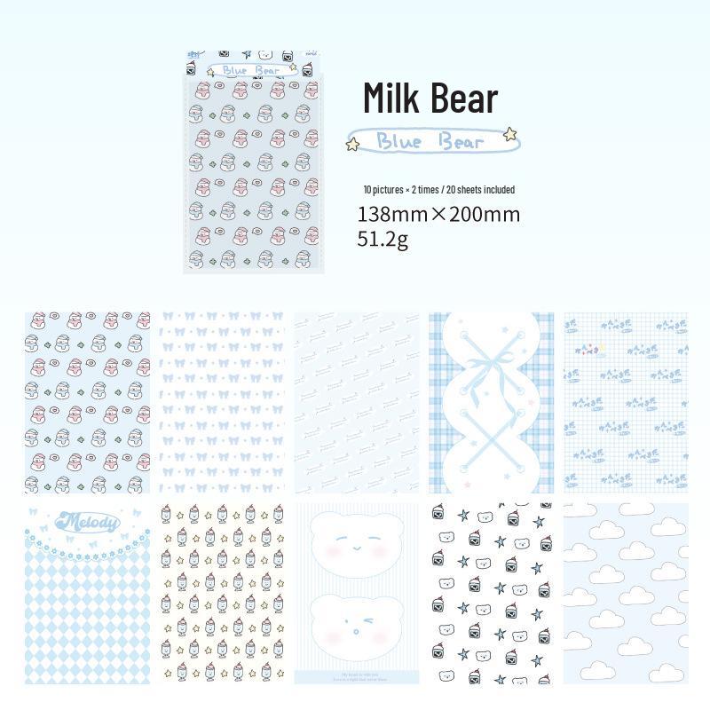 Sugar Poetry Cute Doodle Paper - World Series Decor & Gift Wrap