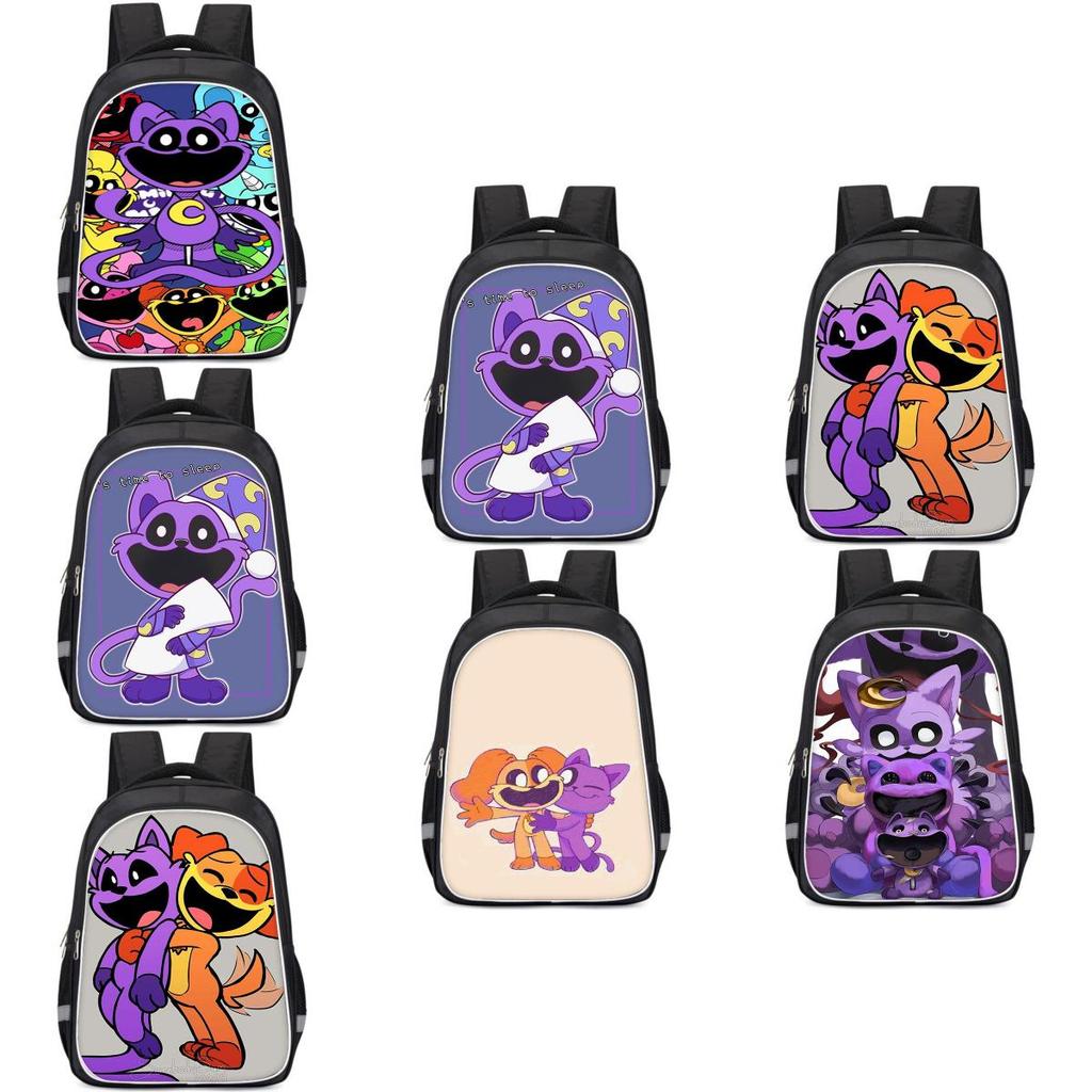 Przestronny plecak szkolny Smiling Critters o dużej pojemności dla dzieci Lekki materiał Oxford