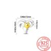 Copper 12 Constellations Collection Luminous Charm Bead Charms Star Shape Bead Compatible With Authentic Bracelets Do It Yourself Fine Jewellery Festi