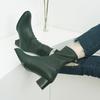 Kerrijade Midi Size Socks Boots_Deepgreen