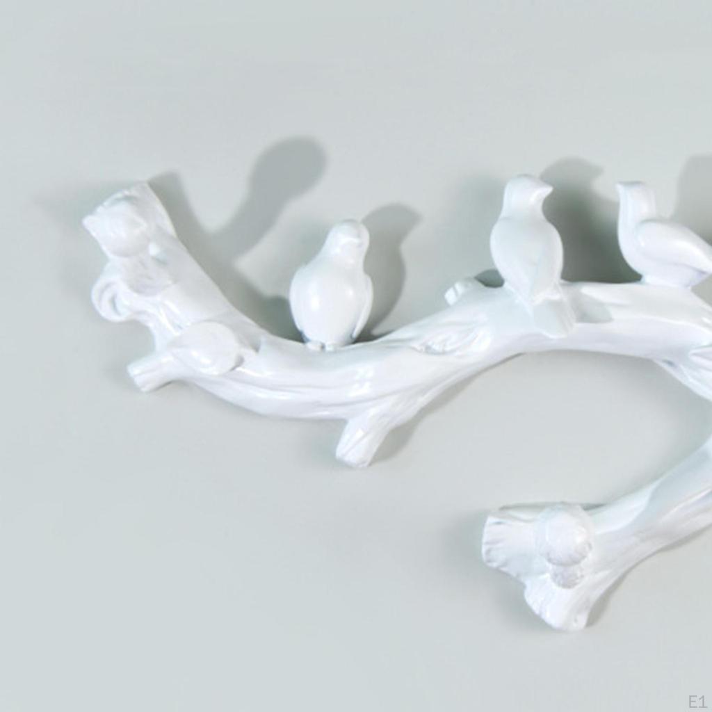 Haczyki Wieszaki Żywiczne Ptaki Nowoczesne Na Płaszcze Ubrania Ręczniki Stojak Organizacja Domu Dekoracja