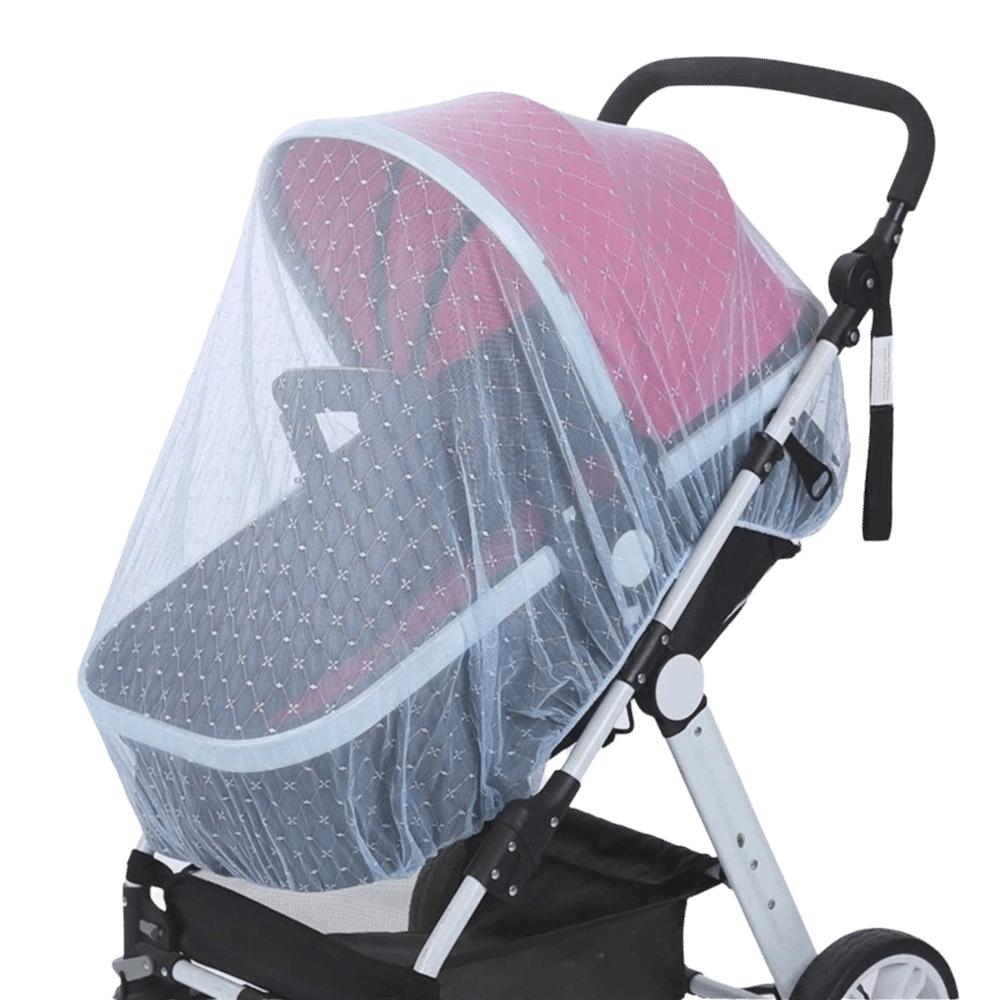 Full Coverage Insect Shield Net Dense Mesh Baby Stroller Mesh Cover Pram Mosquito Net Outdoor Gear