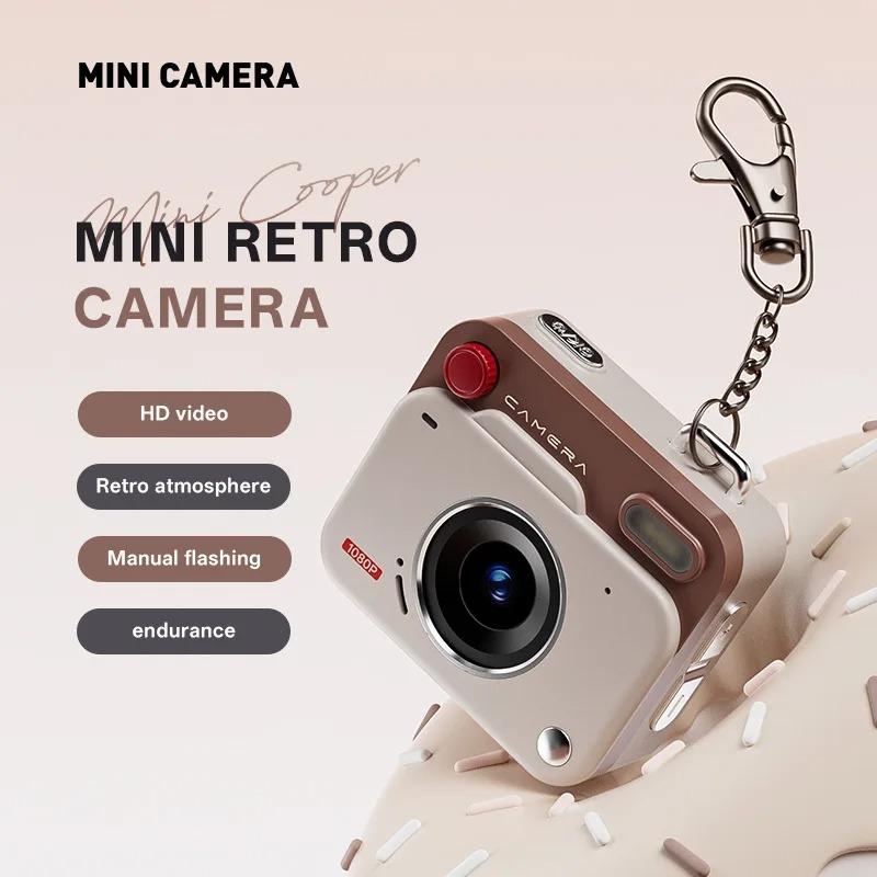 New HD CCD Retro Mini Compact Digital Camera Outdoor Photography Travel Photography Video Camera Kids Birthday Gift