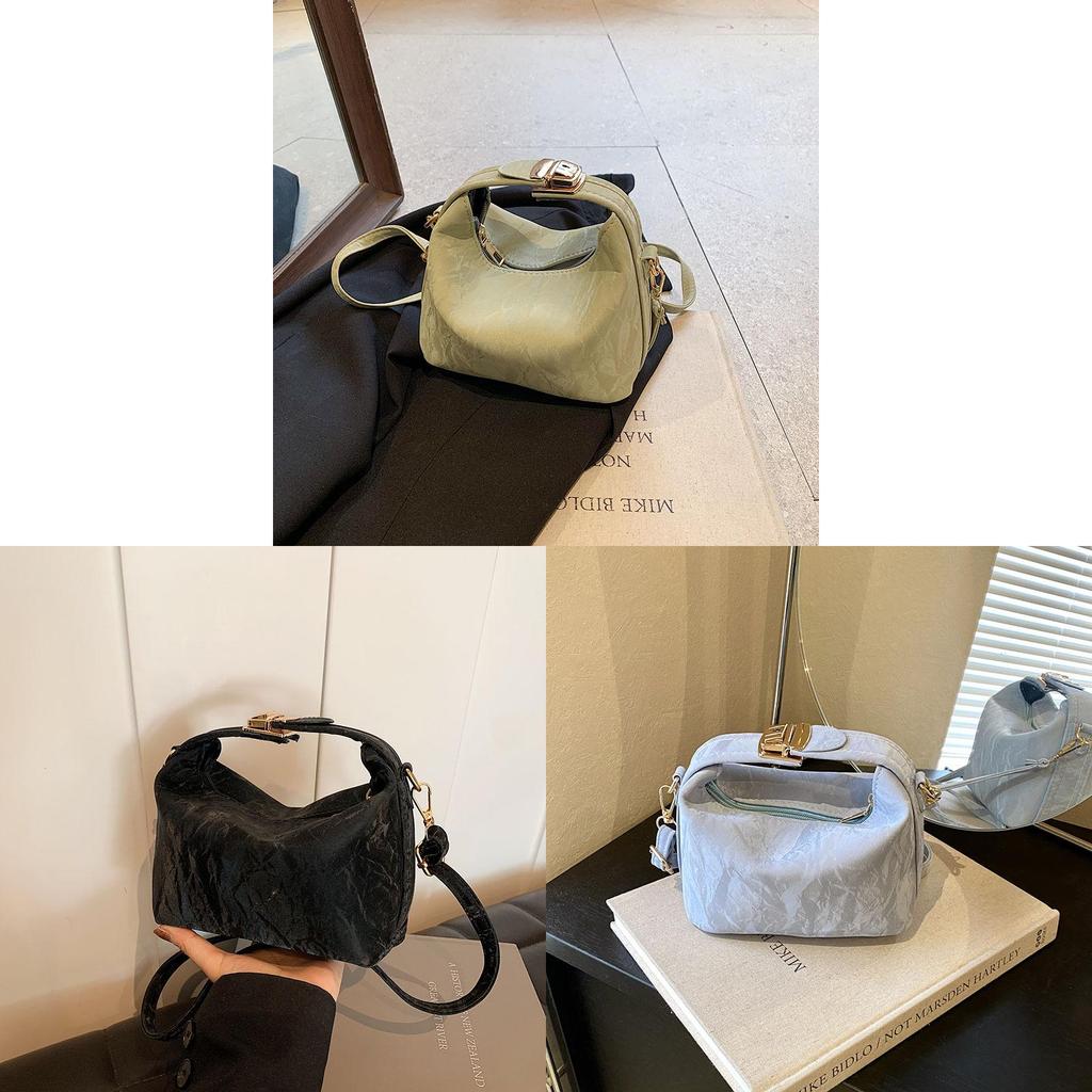 Pu Material Small Square Bag For Women Fashion Summer Casual Crossbody Purse With Zipper Closure