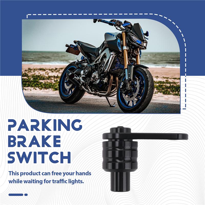 NEW-For Yamaha NMAX 155 ADV150 PCX150 Parking Brake Switch Motorcycle Brake Lever Lock To Prevent Falls чёрный