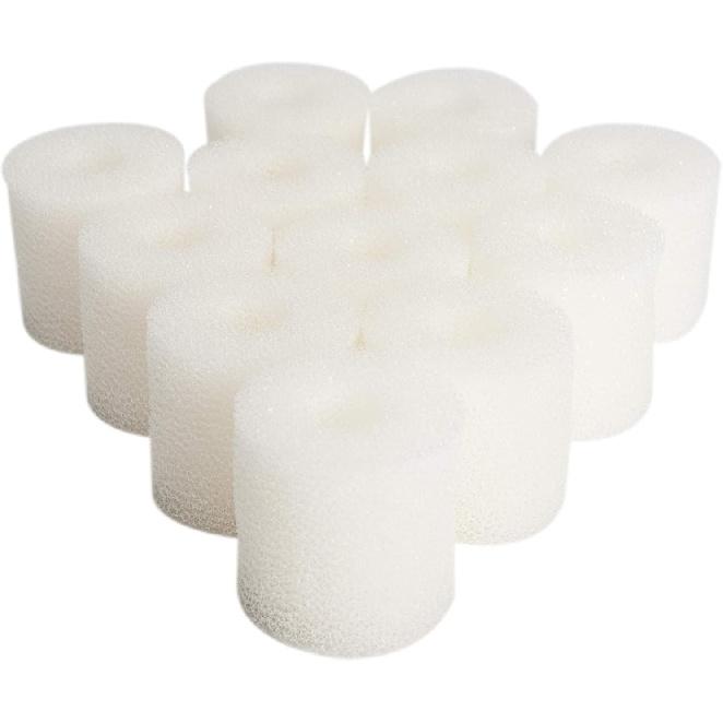 LTWHOME Поролоновый фильтр подходит для картриджей Eheim 2618080 Aquaball 2208-2212/60-180, Biopower 160-240 и префильтра Eheim 4004320 (Пакет из 12)