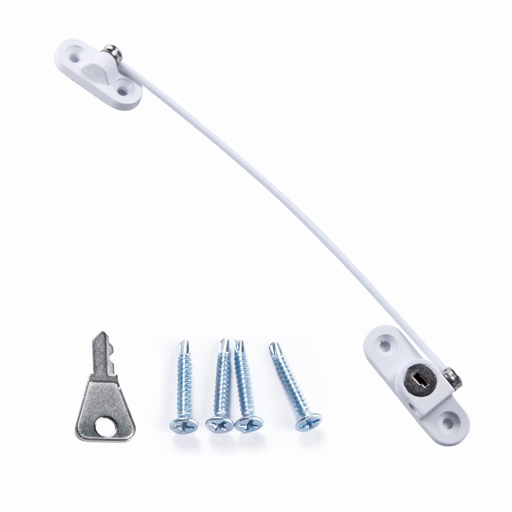 Window Restrictor Safety Device Key Lock Child Safe For Home Sliding Limit Lock Furniture Hardware