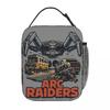 Game Arc Raiders Cartoon Insulated Lunch Bags Thermal Bag Lunch Container Tote Lunch Box Bento Pouch School Outdoor