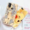 PK11 Lovely Pikachu Transparent Case for Samsung A04 A14 A23 M33 M53 Realme 10 9 C35 C55 VIVO Y02 Y12 Infinix Hot 30 Note 11 Tecno Spark 8P Pro