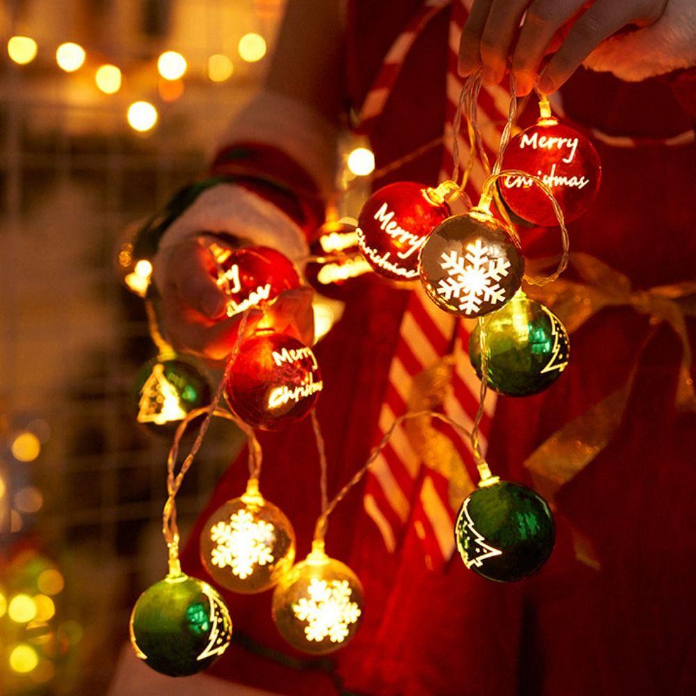 Decorative Christmas Ball Star LED Light String 1.5/3M Twinkle Star String Light  Party