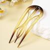 Female Geometric Hair Clip Headpiece, Practical U-shaped Hair Stick and Fork Hairstyle Tool, Fashionable Hair Accessory, Daily Styling Artifact.
