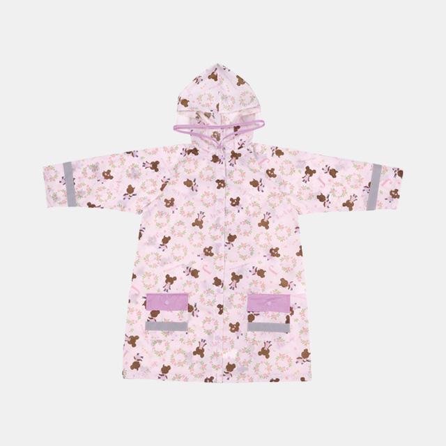 [Bandai] The Little Bear Jackie Kids  Raincoat - Official Bandai Merchandise