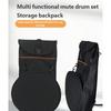 Practical Dumb Drum Backpack Waterproof Design Adjustable Shoulder Strap Oxford Fabric Texture for Easy Carrying