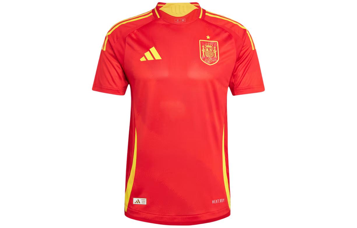 adidas Men s Spain 2024 Home Authentic Jersey Red IP9333 XXXXL