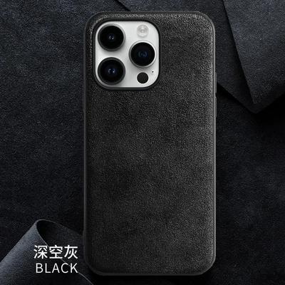 Premium Alcantara Suede Leather Phone Case for iPhone 16 Pro Max 17 15 14 13 12 11 6 7 8 Plus Xs Max Xr SE 2022 Shockproof Cover