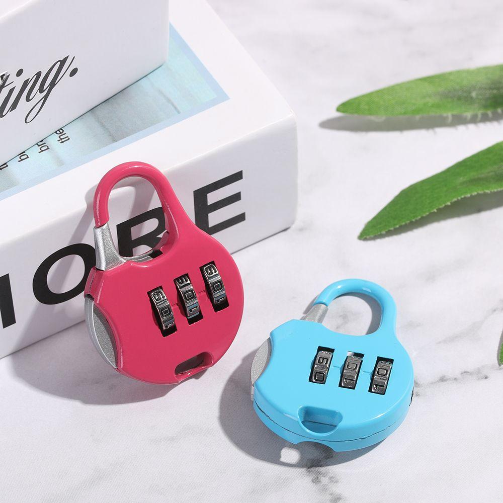 Supply Luggage Diary Protector Combination Code 3 Digit Dial Security Tool Padlock Password Lock