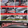 1 Pair Car Seat Gap Plug Strip Double Slot Seat Gap Filling Strips Handrail Storage Tray Leak-proof Storage Rack Car Accessories