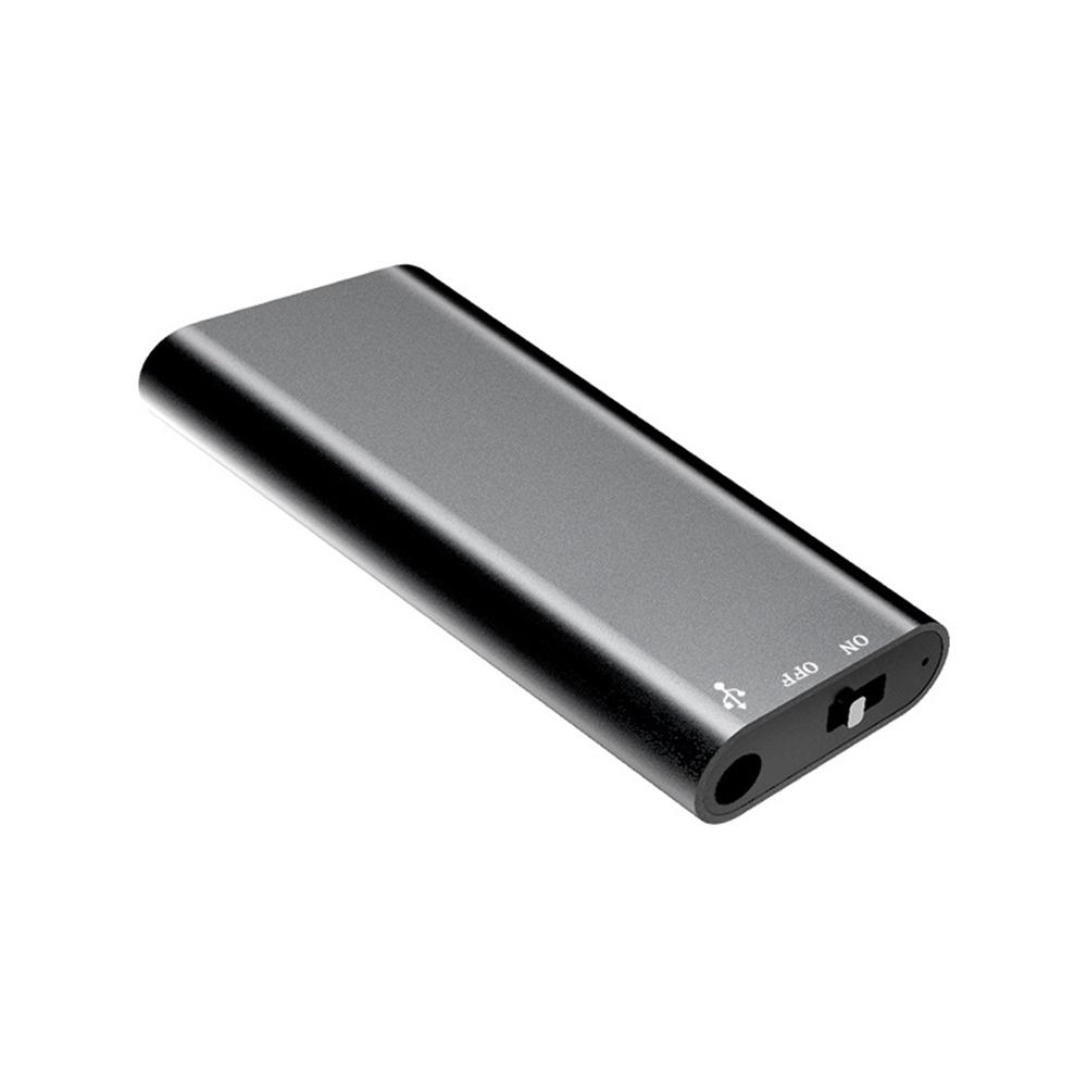 1PC 8GB USB Black Mini Audio Recorder Voice Activated Device MP3 Player Portable