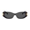 Versace Greca Retro Personalized Design Acetate Cat Eye Sunglasses Same Style for Men and Women O4501F-OGB18754-OUNL-black+gold 54