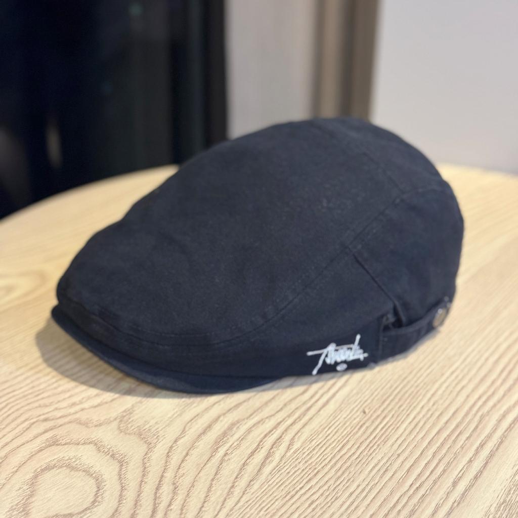 New Retro Old Fashioned Forward-looking Hat for Women Before and After Washing Spring and Summer Casual All Match Beret Autumn Solid Color Hat