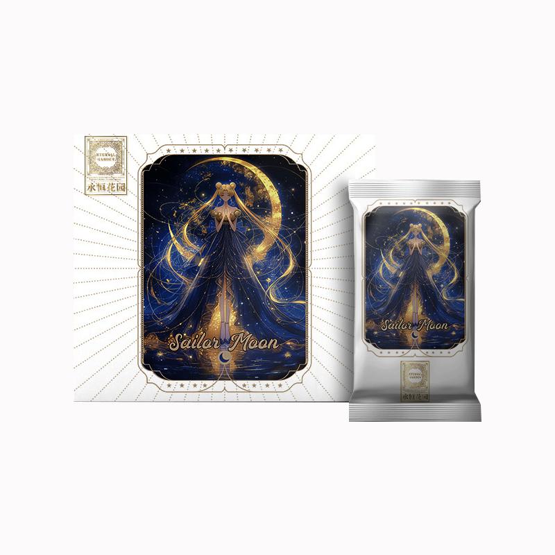 Sailor Moon Card Silver Kingdom Tsukino Usagi Luna Takeuchi Fantasy Magic Eternal Crystal Anime PR Collection Card Toy Gift